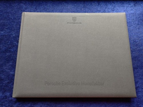 Porsche exclusive manufaktur - exclusive,