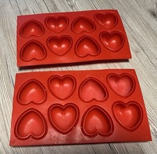 Silikon Backmatten Herz Seifen Kerzen Kuchen 