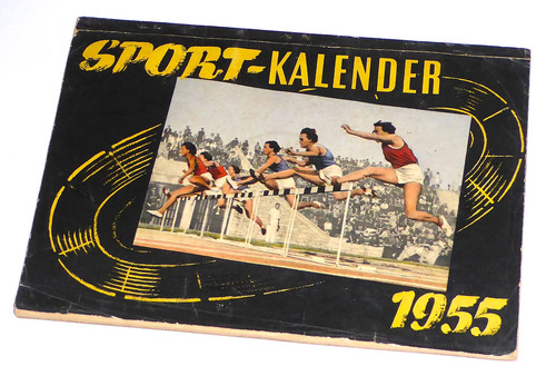 Sport kalender 1955 40 - 1955, ,