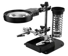 LED Feinmechanikerlupe Feinmechaniker Set mit Lupe und Beleuchtung Parkside