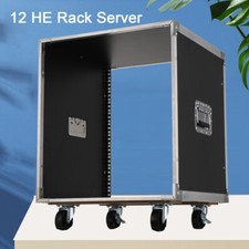 12HE 19" Server Schrank schwarz Tischrack Netzwerk Rack Serverschrank DHL