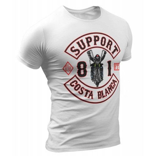 Hells angels biker - angels, white