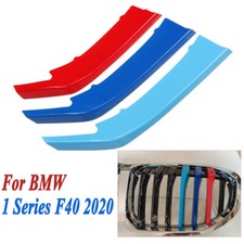 Für BMW 1 Series F40 2020 M Farben Insert Frontgrill Nieren Kühlergrill Streifen