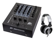 DJ Mischpult von JB-Systems Battle 4-USB Mixer Battlemischer Band EQ schwarz