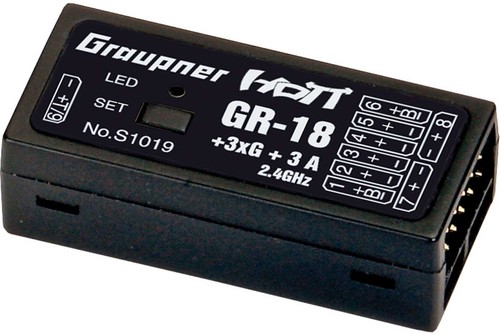 Graupner 3xg 3a - +,
