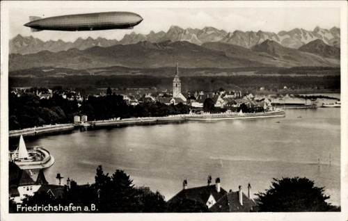 Friedrichshafen am - ak,