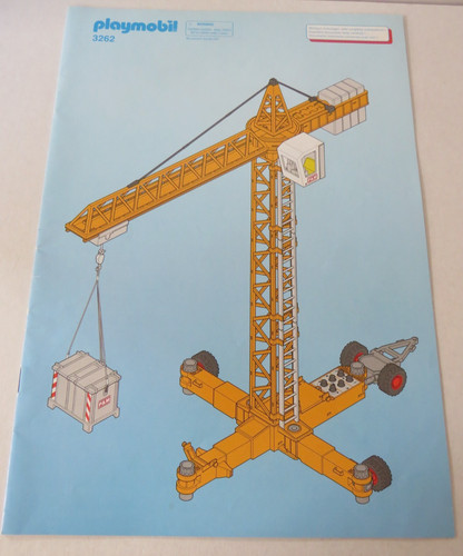 Playmobil 3262 kran bauplan - 3262,