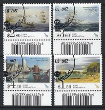 Neuseeland 2022 Historische Schiffe Set Mit 4 Fein