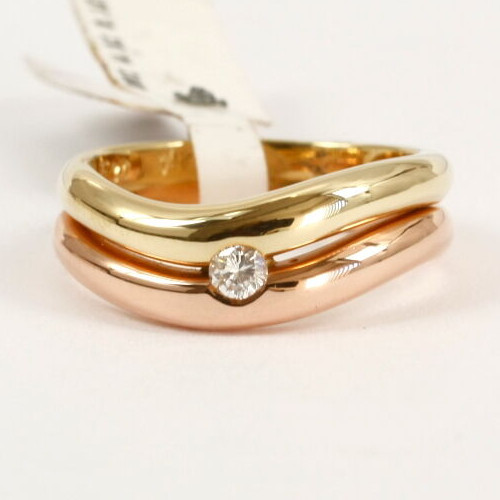 Ring 585 gelbgold und - 585,