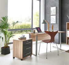 Schreibtisch TABOR inkl. Rollcontainer in 4 Farbvarianten 