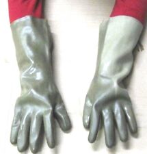 10 p.Latex Gummihandschuhe NVA Handschuhe ABC Schutzanzug Chemie Fetisch Prepper