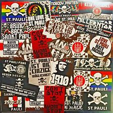 100 x St Pauli Ultras Aufkleber auf Basis Sankt FCSP Flagge Antifa Millern