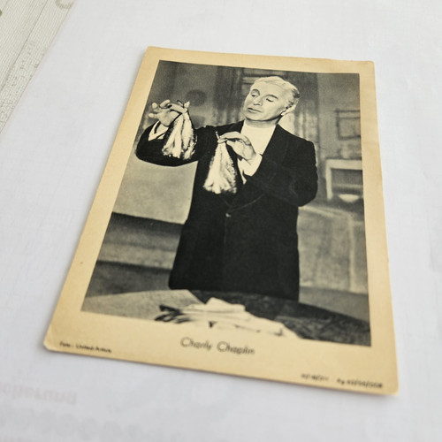 Charlie chaplin original foto - original,