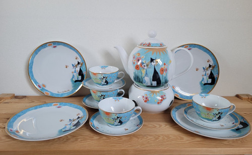 Teeservice goebel zwei - teeservice, "