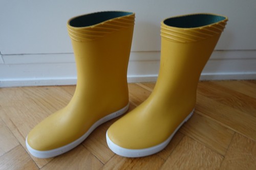 Tribord gummistiefel gelb - tribord, gummistiefel,
