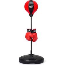 Boxsack Standboxset verstellbar Punchingball Boxhandschuhe Fitness Training