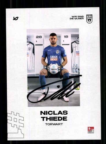 Niclas thiede autogrammkarte - niclas,
