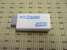 WII2HDMI 1080P HD Video Audio Adapter Wii zu HDMI Konverter (weiss) '*