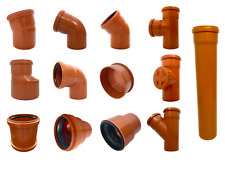 KG Rohr Formstücke Muffe Bogen Abzweig Anschluss Abwasser Kanalrohr DN110 DN160