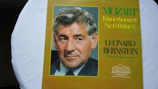 LP Mozart Klavierkonzert Nr. 15 B-dur KV 450 Sonderauflage Leonard Bernstein