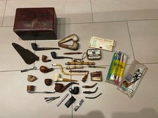 Pfeifensammlung Konvolut Pfeifen Auflösung Riesen Paket TOP! Antike Sammlung