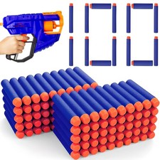 100 Stück Nerf Nachfüll Darts Pfeile Bullets Elite Blasters N-Strike 7,2cm Retoo