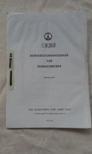 RFT Betriebsvorschrift  "