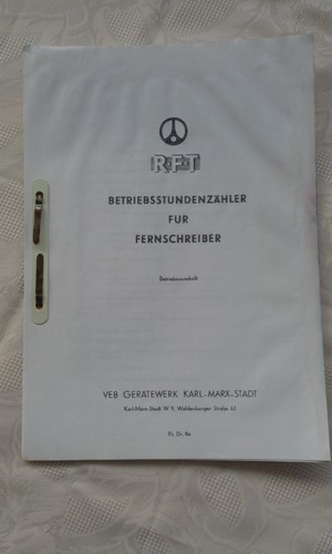 Rft betriebsvorschrift - rft,