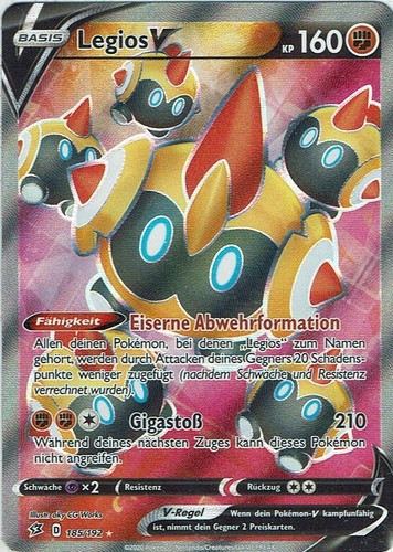 Pokemon karte swsh02 clash - swsh02, der