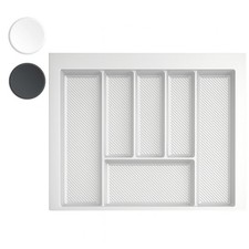 Besteckkasten 60 cm Weiß