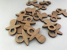 25 / 50 Streudeko Holz Teile