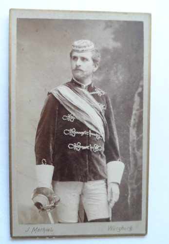 Cdv foto portrait würzburg - portrait, würzburg-