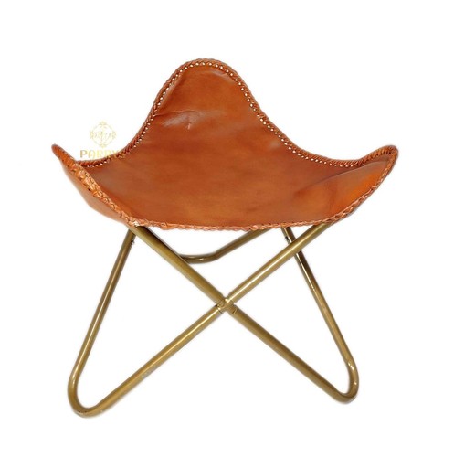 Leder ottomane schemel - leder,