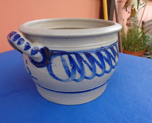 Antiker schmalztopf steintopf - schmalztopf,