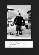 Paul Dahlke+ - seltenes original Autogramm - "Drei Männer im Schnee"