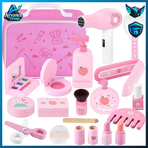 Holz kinderschminke set - kinderschminke,