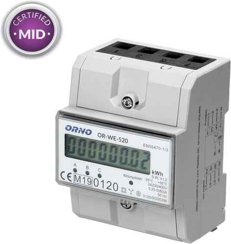 Orno 520 stromzähler - orno,