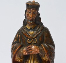 Holzfigur Hl. Nepomuk Skulptur