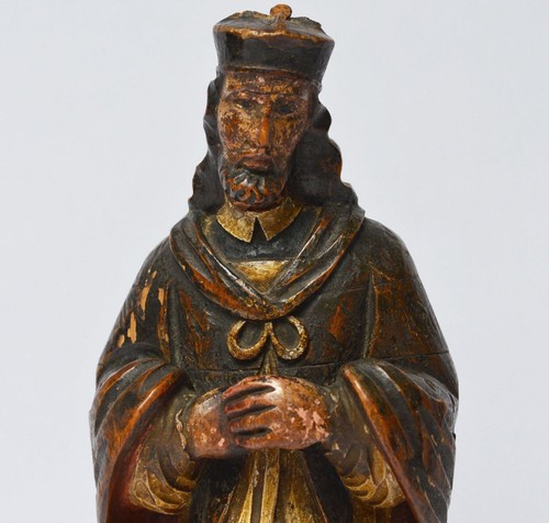 Holzfigur nepomuk skulptur - holzfigur,