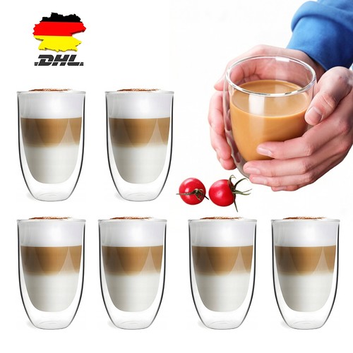 Doppelwandige glas latte - doppelwandige,