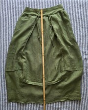 LA BASS Maxirock Leinen Rock