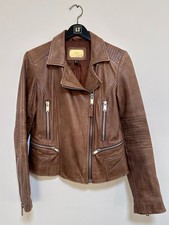 Mango MNG Lederjacke Damen Gr