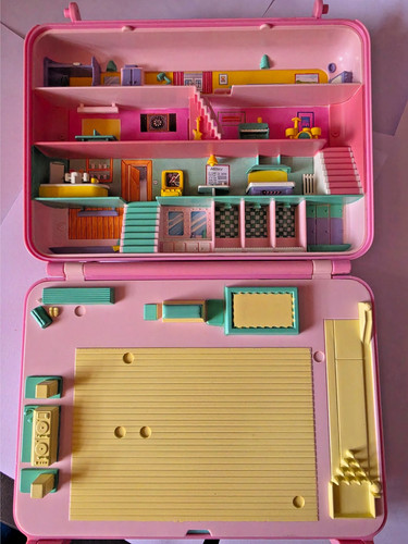 Polly pocket disco cassette - pocket,