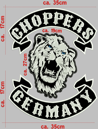Lion choppers germany - lion, germany-