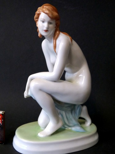 Zsolnay pecs figur jugendstil - figur,