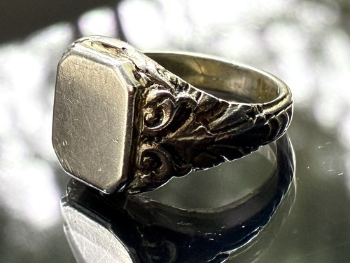 Siegelring antik jugendstil - siegelring,