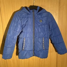 Jacke Winterjacke für Kinder Größe 140 S. Oliver Blau Guter Zustand Kapuze
