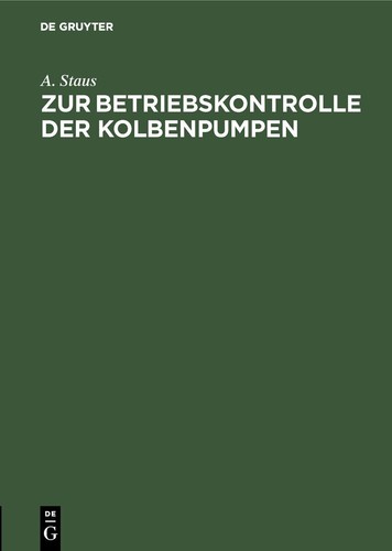 Zur betriebskontrolle der - zur,