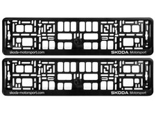 2x Original Skoda Motorsport