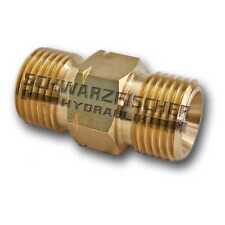 Doppelnippel Messing Rechts.-